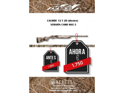 Beretta A400 Lite Camo Max 5